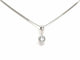 Collier Collier Chaîne + pendentif Or blanc Diamant 58 Facettes 06594CD
