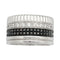 Bague 53 Bague Boucheron, "Quatre Black Edition Large", en or blanc, diamants. 58 Facettes 31802