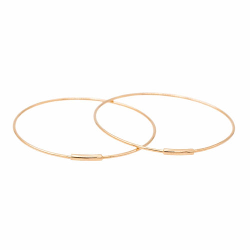 Boucles d'oreilles Boucles d'oreilles Créoles Or rose 58 Facettes 2597858CN