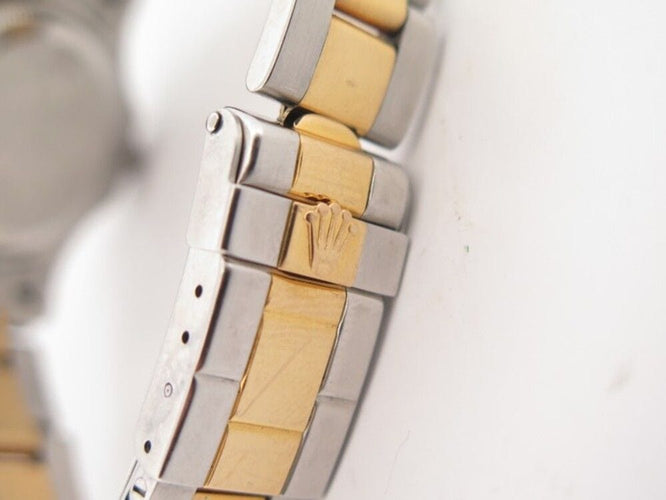 Montre vintage montre ROLEX yacht master lady 29 mm or & acier auto 58 Facettes 254447