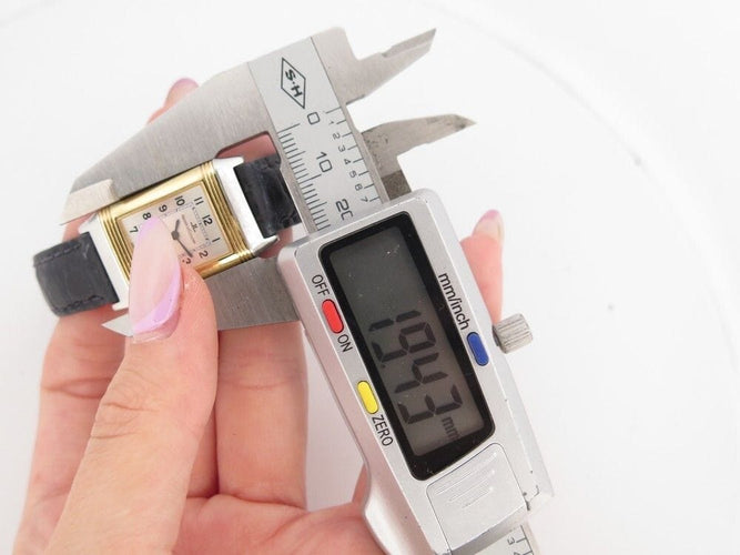 Montre montre JAEGER-LECOULTRE reverso lady 260.5.08 33 mm quartz or acier 58 Facettes 253761