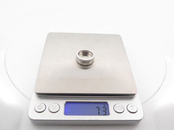 Bague 53 bague en or blanc 18k 129 diamants brillants et baguette 58 Facettes 256093