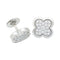 Boucles d'oreilles Boucles d'oreilles Van Cleef & Arpels, "Pure Alhambra", or blanc, diamants. 58 Facettes 31059