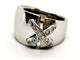 Bague 57 Chaumet Bague Lien Or blanc diamant 58 Facettes 1528719CN