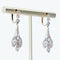 Boucles d'oreilles Boucles d'oreilles anciennes diamants Belle époque 58 Facettes 22-254