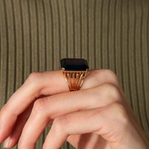 Bague BAGUE OR & SPINELLE 58 Facettes BO/220115