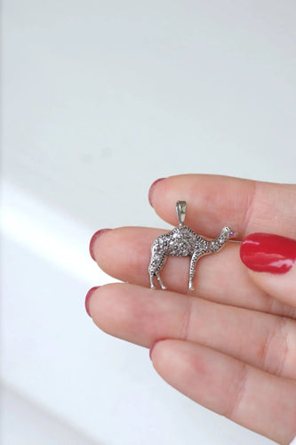 Pendentif Pendentif ancien dromadaire diamants 58 Facettes