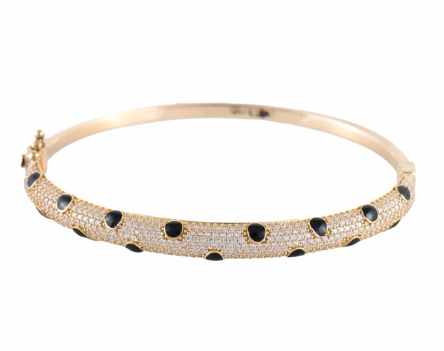 Bracelet BRACELET JONC EMAIL & OR 58 Facettes BO/220089