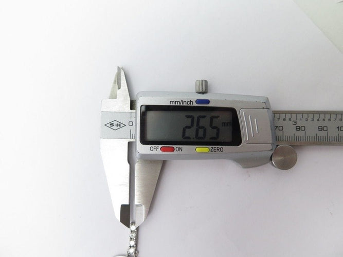 Collier collier VICTORIA CASAL pendentif hello kitty en or blanc 18k diamants 58 Facettes 253448