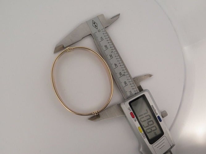 Bracelet vintage bracelet CARTIER trinity jonc rigide en 3 ors 18k t20 58 Facettes 250517