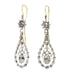 Boucles d'oreilles Boucles d'oreilles longues pendantes diamant 58 Facettes 20069-0055