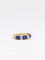 Bague Bague vintage or jaune lapis lazuli 58 Facettes 815
