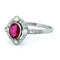 Bague 55 Bague "Quatrefoil" Platine Diamant Rubis 58 Facettes 5D1A72A5A0884D5C906DB26350BA9C87