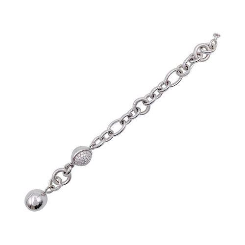 Bracelet Bracelet Pomellato or blanc, diamants. 58 Facettes 32209