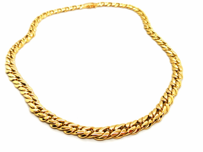 Collier Collier Maille haricot Or jaune 58 Facettes 1628831CN