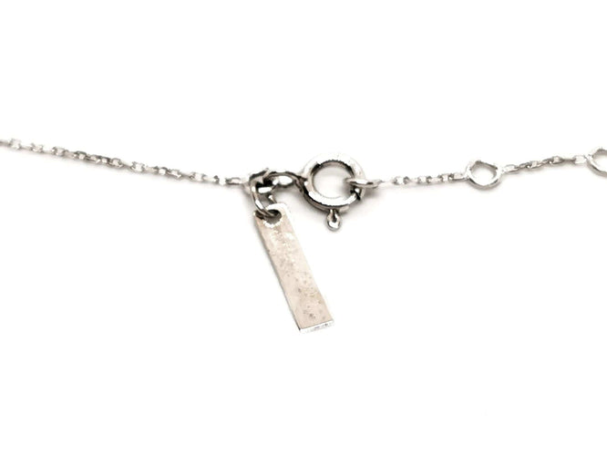 Collier Morganne Bello Collier Coeur Or blanc Quartz 58 Facettes 1626354CN