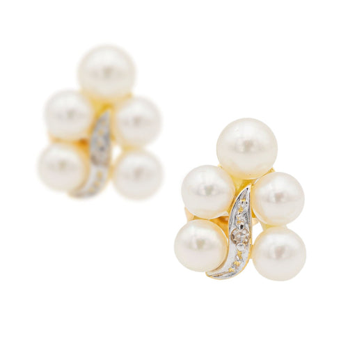 Boucles d'oreilles Boucles d'oreilles Or jaune Perle 58 Facettes 1468111CN