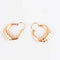 Boucles d'oreilles Boucles d'oreilles créoles Or rose 58 Facettes