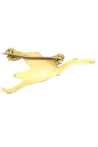 Broche BROCHE ANCIENNE CIGOGNE DIAMANTS 58 Facettes 049941