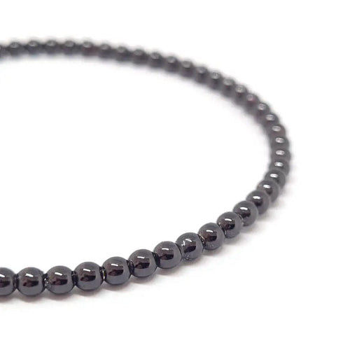 Bracelet Bracelet boules or noir 58 Facettes