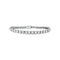 Bracelet Bracelet ligne diamants en or blanc. 58 Facettes 31364