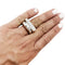 Bague 53 Bague Fred, "Success", en or blanc et diamants. 58 Facettes 31071