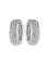 Boucles d'oreilles Diamants / Or Blanc BOUCLES D'OREILLES "CRÉOLES" OR BLANC & DIAMANTS 58 Facettes BO/220005