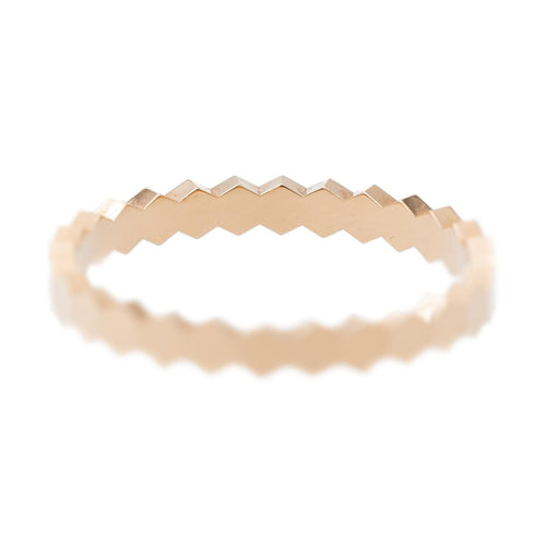 Bague 52 Chaumet Bague Alliance Bee my love Or rose 58 Facettes 2699898CN