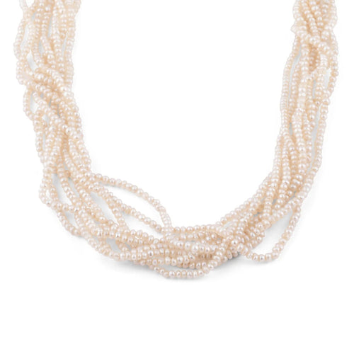 Collier Collier Bayadère en perles fines 58 Facettes 1