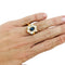 Bague 55 Bague fleur en or jaune, saphir et diamants. 58 Facettes 32194