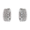 Boucles d'oreilles Boucles d'oreilles Créoles Or blanc Diamant 58 Facettes 2532614CN