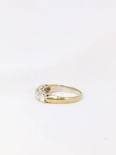 Bague Bague jarretière diamants 0,75 ct 58 Facettes J105