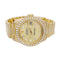 Montre Montre Rolex,"Oyster Pertpetual Datejust", or jaune, diamants. 58 Facettes 33072
