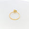 Bague Bague Florale or jaune et perle 58 Facettes 25384