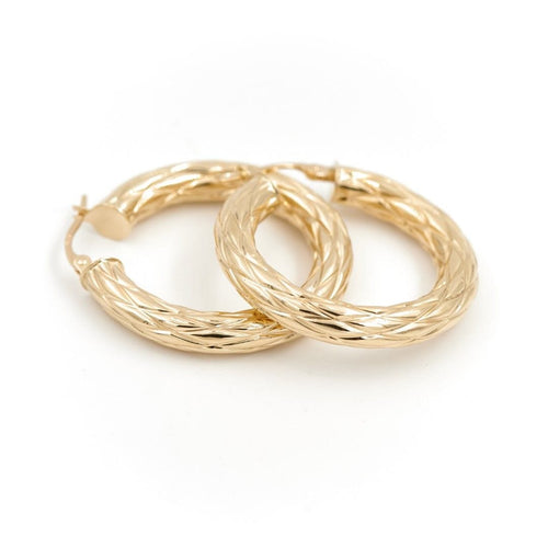 Boucles d'oreilles Boucles d'oreilles Créoles Or jaune 58 Facettes 2024145CN