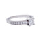 Bague 47 Bague solitaire Piaget, "Limelight", platine, diamants. 58 Facettes 33116
