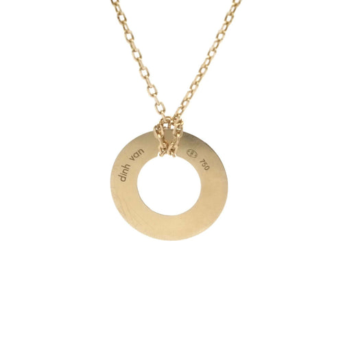 Pendentif DINH VAN - Pendentif "Cible" Or jaune 58 Facettes CF2389-111