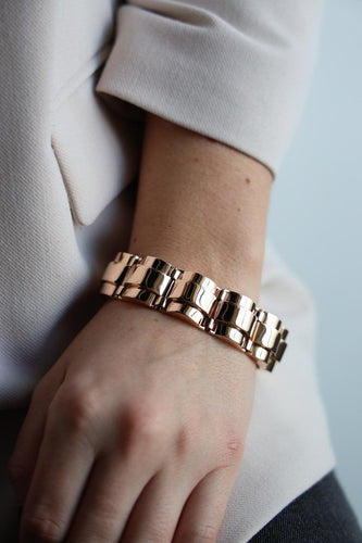 Bracelet Bracelet Tank Or rose 58 Facettes 2027415CN