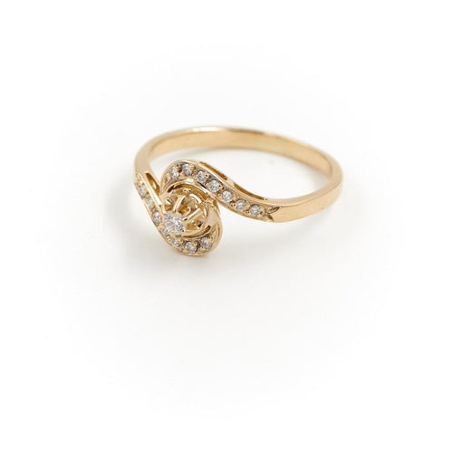 Bague 64 Bague Solitaire Or jaune Diamant 58 Facettes 1649331CN