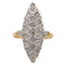 Bague 61 Bague Marquise Or blanc Diamant 58 Facettes 2687608CN