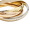 Bracelet Bracelet Cartier "Trinity" en or de trois tons. 58 Facettes 30810