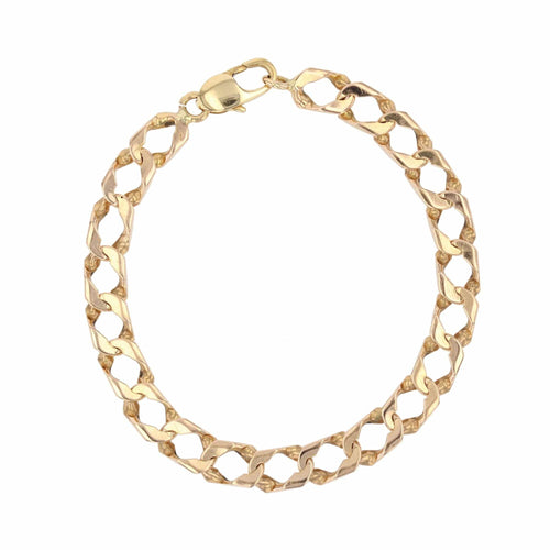 Bracelet Bracelet gourmette en or rose 58 Facettes 21-568