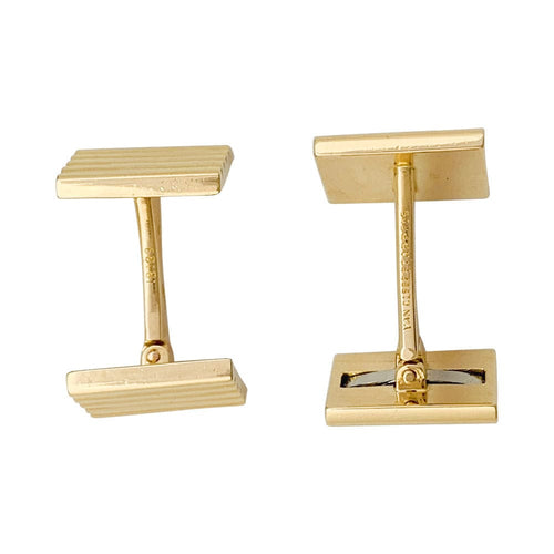 Boutons de manchette Boutons de manchette vintage Van Cleef & Arpels or jaune. 58 Facettes 31669