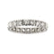 Bague 54 Alliance tour complet diamants 2,40 ct 58 Facettes 33088