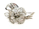 Broche Broche Fleur Or blanc Diamant 58 Facettes 1480252CN