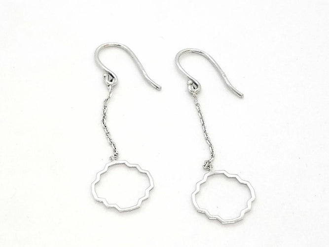 Boucles d'oreilles Boucles d'oreilles Transparence Or blanc 58 Facettes 578918RV