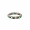 Bague ALLIANCE AMERICAINE, DIAMANTS & EMERAUDES 58 Facettes BO/230004 STA