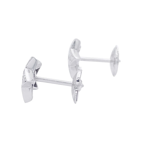 Boucles d'oreilles Boucles d'oreilles Chanel, "Comète", or blanc, diamants. 58 Facettes 32612