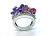 Bague 57 Bague romantique design Floreal 58 Facettes