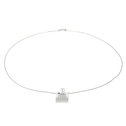 Collier Collier Pendentif Or blanc Diamant 58 Facettes 2687283CN